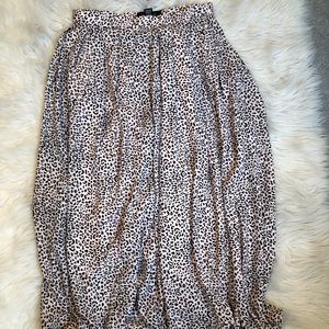 Dalmatian print skirt